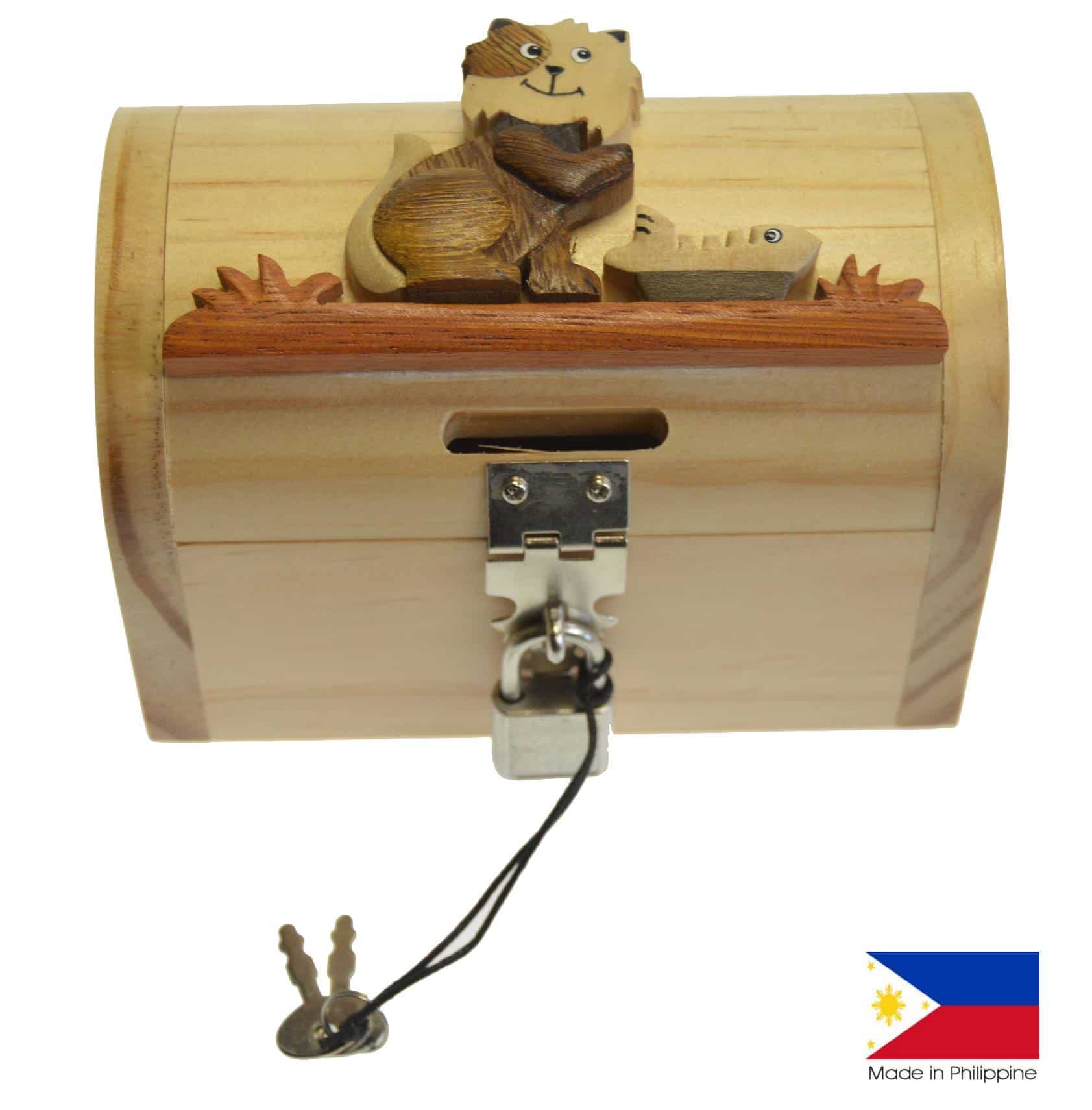 Tirelire personnalisée pour enfants, tirelire en bois personnalisée