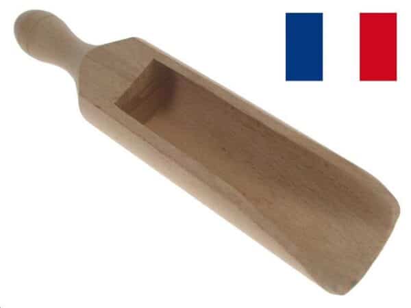 Pelle à sel en Hêtre  Lg 180 mm