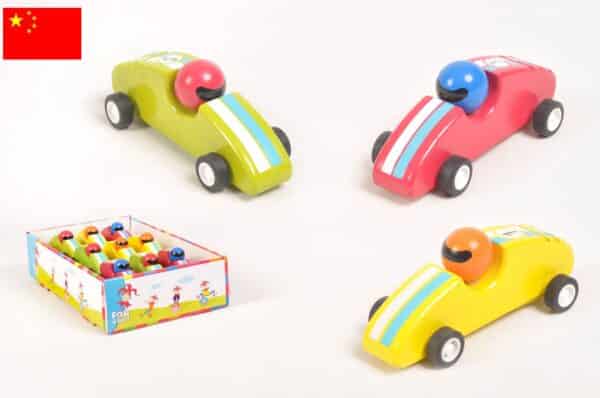 Voiture de course retro fiction roue caoutchou