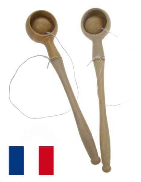 Jeux de Quilles Multicolores en Bois - Bois&Poterie