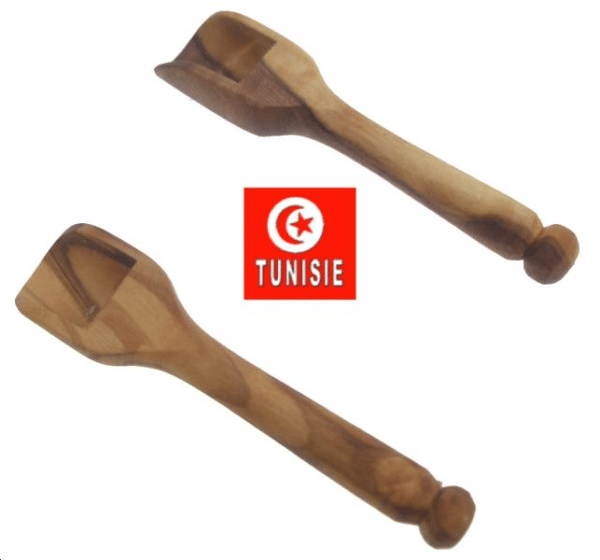 Pelle à fleur de sel Lg 9 cm en oli