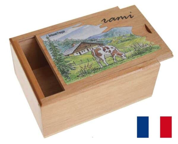 boite de rami aulne vide décor
