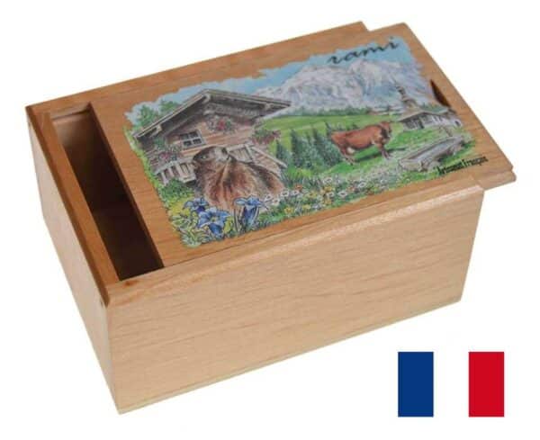 boite de rami aulne vide décor