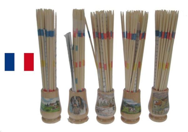 Mikado pot décoré