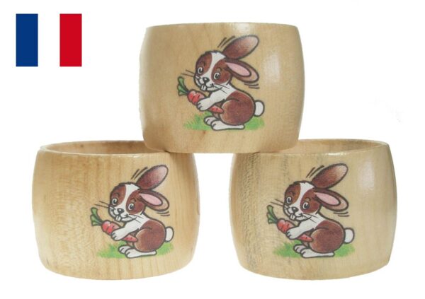 Rond de serviette LAPIN