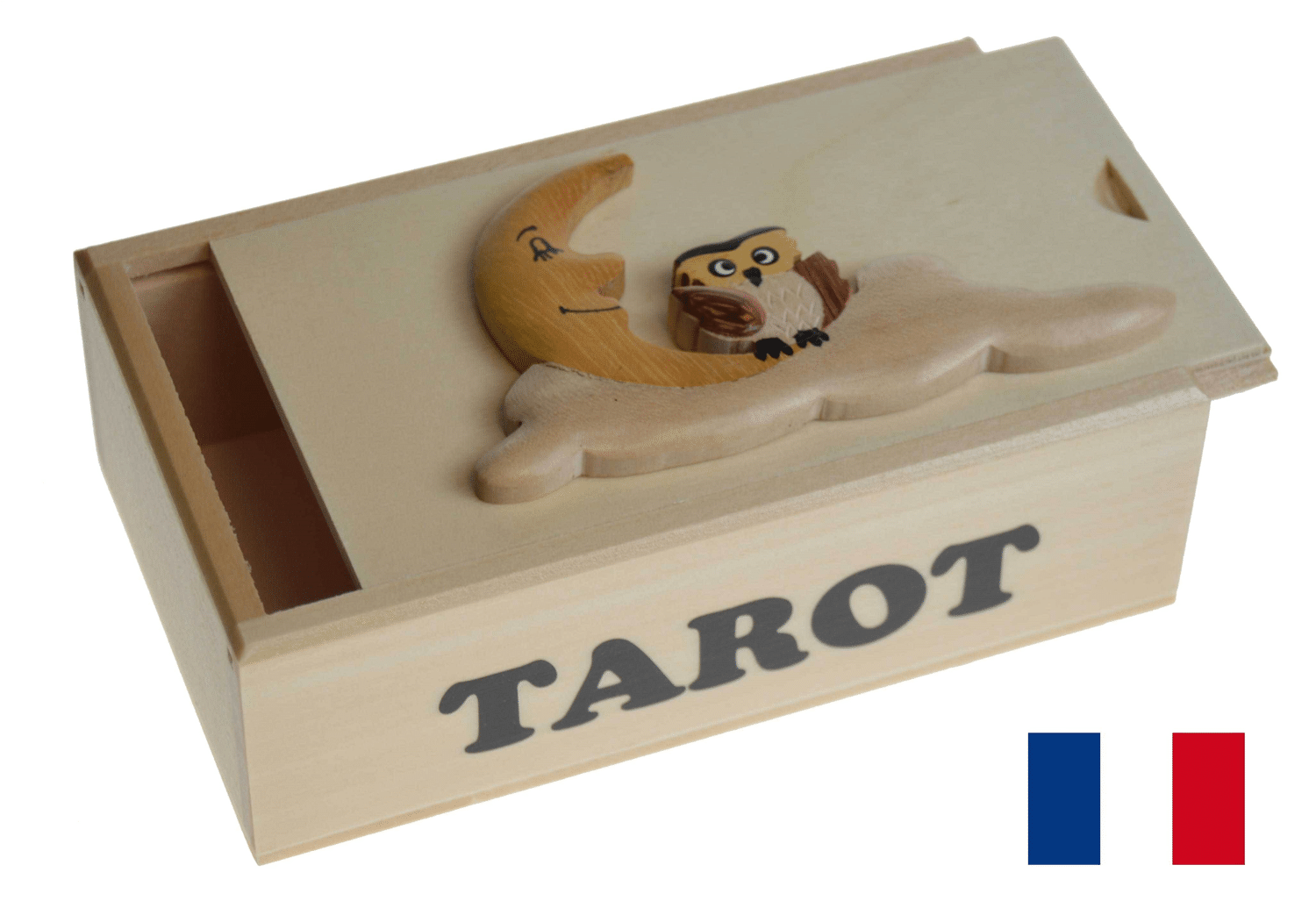 Boite tarot marqueterie vide 1 Boite tarot marqueterie vide