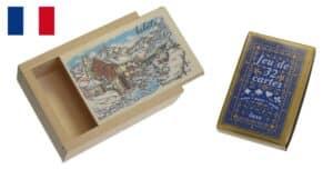boite à cartes tilleul naturel décorée + jeu 32 N54 2 www univers bois com product 18908 0 - Tabletterie des Lacs