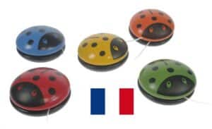 Yoyo coccinelle couleurs assortis 1 www univers bois com product 3509 0 - Tabletterie des Lacs