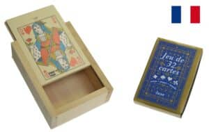 boite à cartes tilleul naturel décorée + jeu 32 C D 3 www univers bois com product 18884 0 - Tabletterie des Lacs